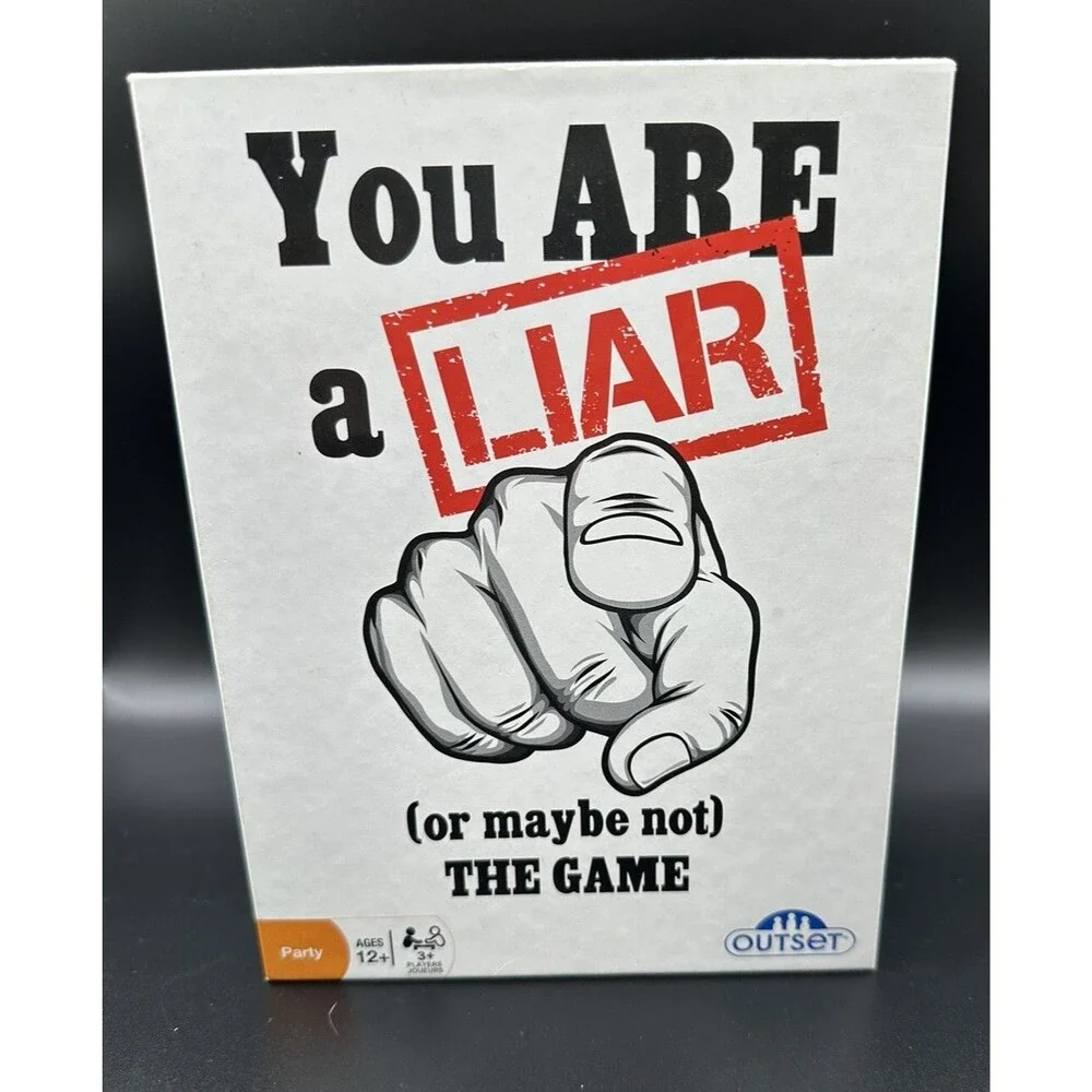 You Are a Liar or Maybe Not The Game  Read Story Guess the Liar! Party Game